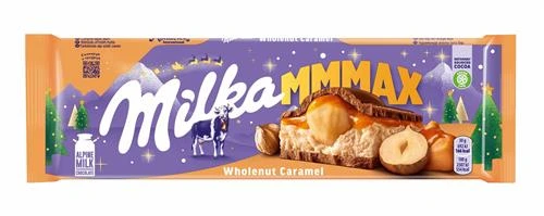 Шоколад Milka Wholenut Caramel молочный