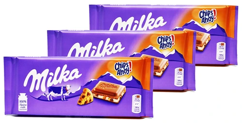 Шоколад Milka Chips Ahoy молочный