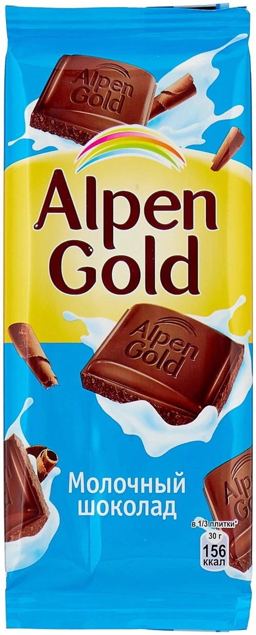 Шоколад Alpen Gold молочный