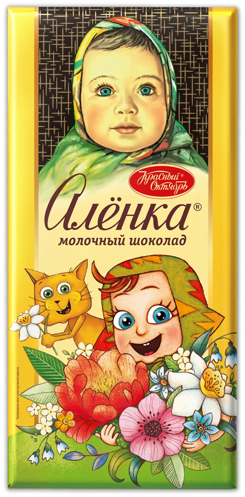 Шоколад Алёнка молочный, 200 г